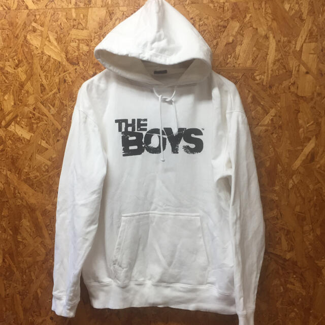 THE BOYS パーカー white