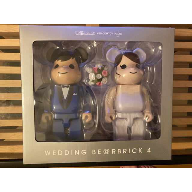 MEDICOM TOY(メディコムトイ)のBE@RBRICK グリーティング 結婚 4 PLUS 400％ エンタメ/ホビーのフィギュア(その他)の商品写真