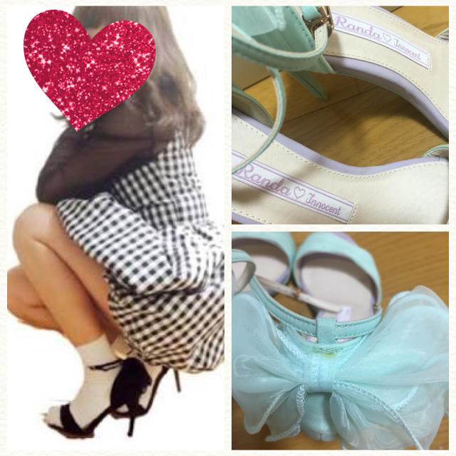RANDA(ランダ)のRANDA♡オーガンジー♡雑誌掲載♡新品 レディースの靴/シューズ(ハイヒール/パンプス)の商品写真