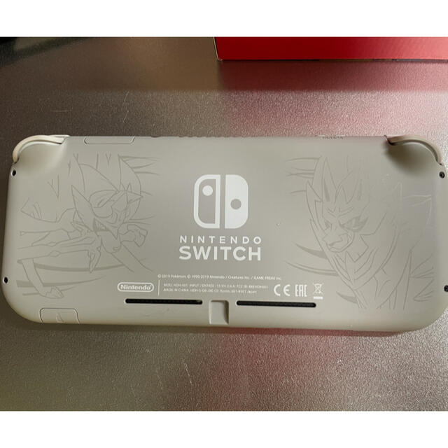 ニンテンドーSwitch lite ソードシールドバージョン