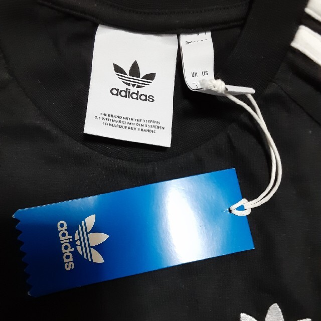 adidas(アディダス)の【未使用】adidas長袖Tシャツ　ﾒﾝｽﾞXSブラック メンズのトップス(Tシャツ/カットソー(七分/長袖))の商品写真