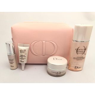 クリスチャンディオール(Christian Dior)のカプチュール トータル セル ENGY ディスカバリー ＋ ピンクポーチ(サンプル/トライアルキット)