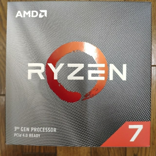 新品未開封 Ryzen7 3700x AMD CPUPC/タブレット