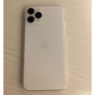 アップル(Apple)の【美品】iPhone 11 pro 64 GB SIMフリー　Silver 本体(スマートフォン本体)