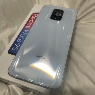 アンドロイド(ANDROID)の【美品】Redmi Note 9S Glacier White(スマートフォン本体)