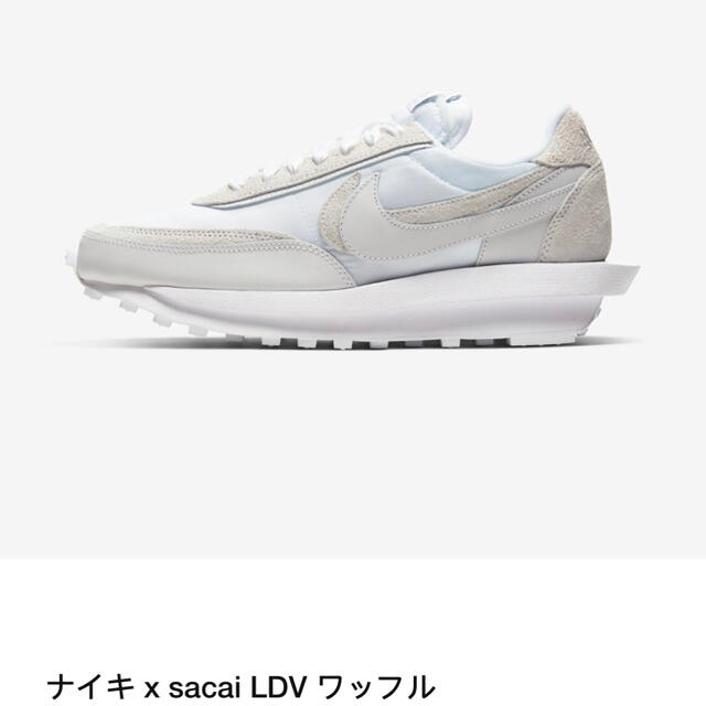 NIKE(ナイキ)のNIKE Sacai LDV Waffle ナイキ White  27 ワッフル メンズの靴/シューズ(スニーカー)の商品写真