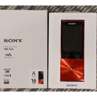 ウォークマン(WALKMAN)のNW-A25 SONY WALKMAN(ポータブルプレーヤー)