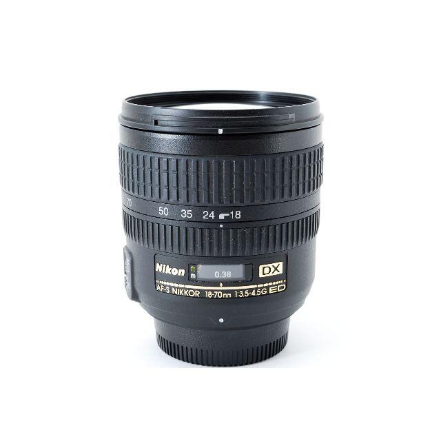 Nikon(ニコン)のニコン AF-S DX NIKKOR 18-70mm F3.5-4.5G ED スマホ/家電/カメラのカメラ(レンズ(ズーム))の商品写真