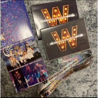 トリプルエー(AAA)の未再生　銀テ付きAAA LIVEDVD  WAYOF GLORY(ミュージック)