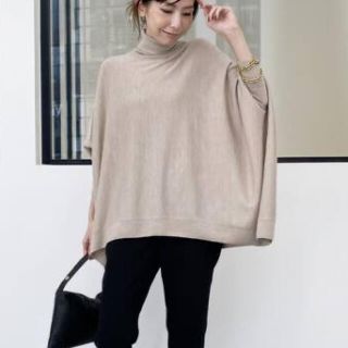 アパルトモンドゥーズィエムクラス(L'Appartement DEUXIEME CLASSE)のL'Appartement T/N Volume Knit ベージュ(ニット/セーター)