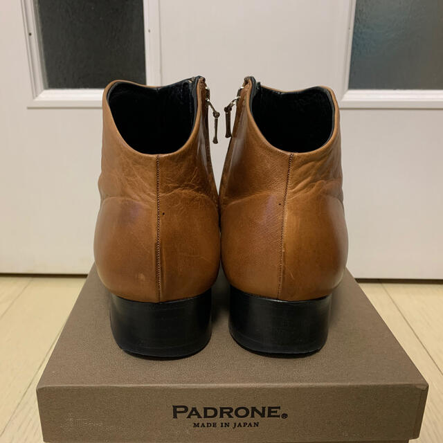 PADRONE(パドローネ)のpadrone ジップショートブーツ メンズの靴/シューズ(ブーツ)の商品写真