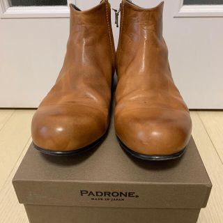 パドローネ(PADRONE)のpadrone ジップショートブーツ(ブーツ)