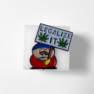 サウスパーク エリック LEGALIZE IT ピンズ ピンバッジ(その他)