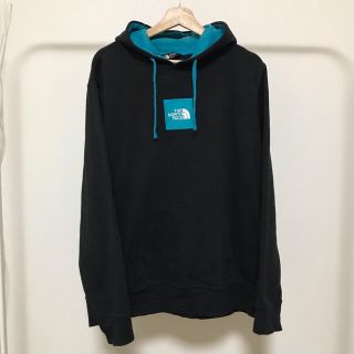 ザノースフェイス(THE NORTH FACE)の☆The north face☆ボックスロゴスウェットパーカー☆L☆黒☆裏原☆(パーカー)