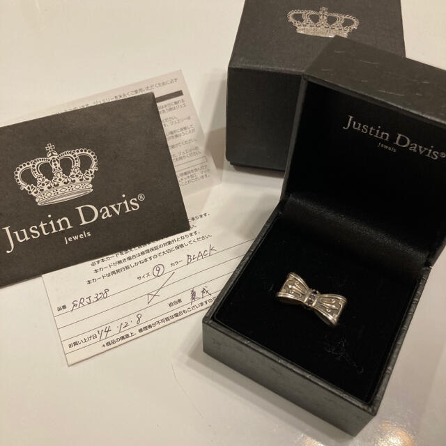 Justin Davis(ジャスティンデイビス)の【あひこ様専用】Justin davis リボンリング 9号 レディースのアクセサリー(リング(指輪))の商品写真
