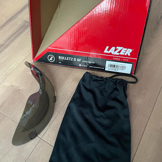 LAZER(レイザー)の【専用】LAZER BULLET2.0 アジアンフィット Mサイズ ヘルメット スポーツ/アウトドアの自転車(その他)の商品写真