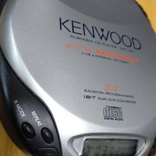 ケンウッド(KENWOOD)の(稼働品)  KENWOOD ポータブルCDプレーヤー　DPC-191(ポータブルプレーヤー)