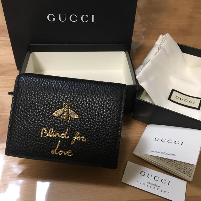 Gucci(グッチ)のGUCCI  二つ折り財布 レディースのファッション小物(財布)の商品写真