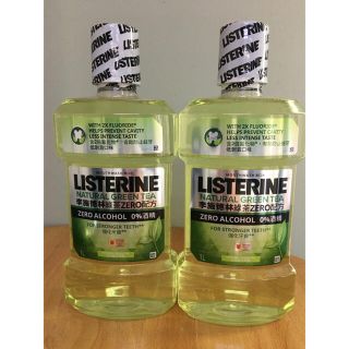 リステリン(LISTERINE)のごまちゃん様専用　海外版　フッ素　薬用リステリン 1000ml×2本セット(口臭防止/エチケット用品)