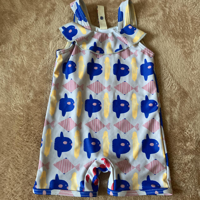 MARKEY'S(マーキーズ)のマーキーズ　水着 ロンパース　90 キッズ/ベビー/マタニティのキッズ服女の子用(90cm~)(水着)の商品写真