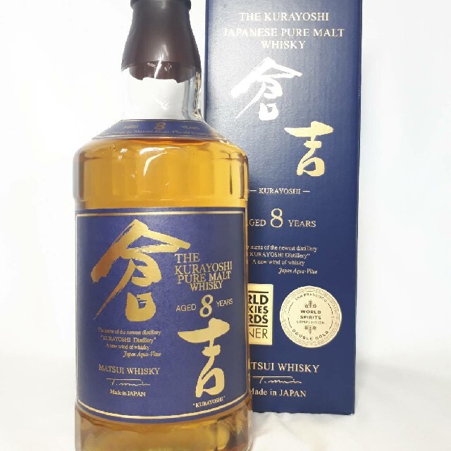 国産ウイスキー 最高峰の倉吉 8年-