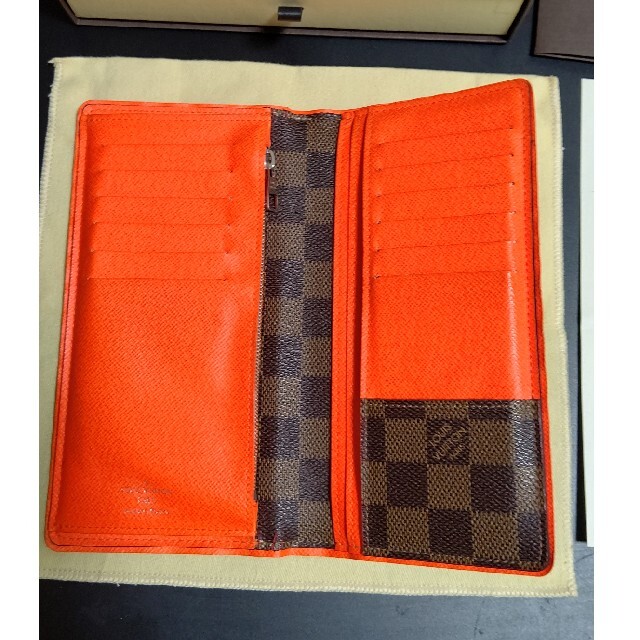 LOUIS VUITTON(ルイヴィトン)のヴィトン VUITTON 長財布 ポルトフォイユブラザ N63155 ダミエ メンズのファッション小物(長財布)の商品写真