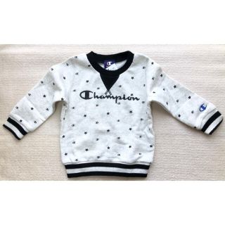 チャンピオン(Champion)のChampion ベビー キッズ トレーナー オフホワイト80cm(Tシャツ/カットソー)