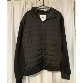 ザラ(ZARA)のキルティングコンビジャケット(ブルゾン)