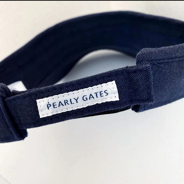 PEARLY GATES(パーリーゲイツ)のパーリーゲイツサンバイザー［ユニセックス］ スポーツ/アウトドアのゴルフ(その他)の商品写真