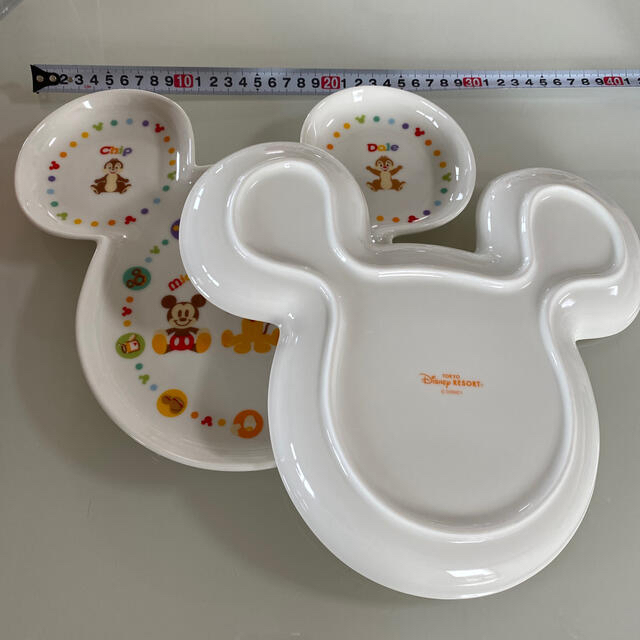 Disney ディズニー ミッキー ミニー 陶器 食器 お皿 プレート 2枚セットの通販 by あんちゃん's shop｜ディズニーならラクマ