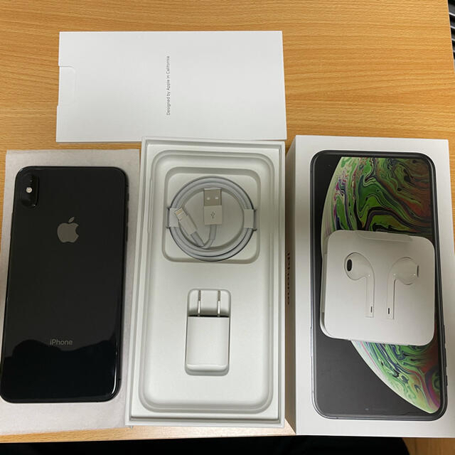 iPhone Xs max 512GB スペースグレー色スペースグレー