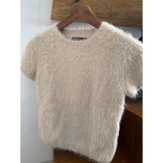 ザラ(ZARA)の《ZARA》美品⭐︎モヘア半袖ニット(ニット/セーター)