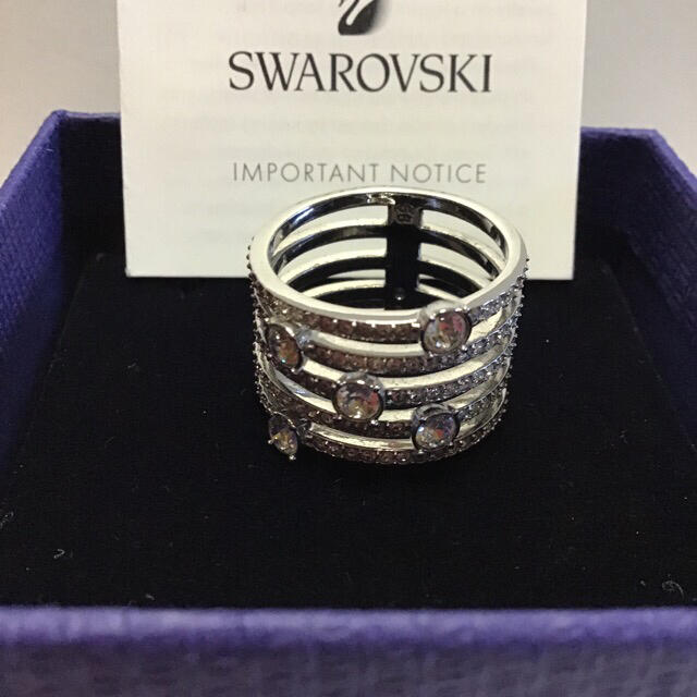 SWAROVSKI(スワロフスキー)のSWAROVSKI  スワロフスキー　指輪　正規品 レディースのアクセサリー(リング(指輪))の商品写真