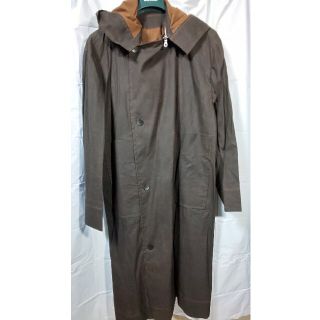 エドウィナホール(Edwina Hoerl)の未使用 88560円 Edwina Hoerl hoodie COAT 泥染め(ミリタリージャケット)