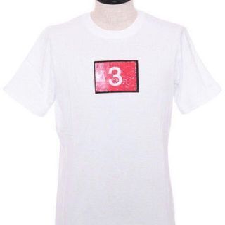 ウノピゥウノウグァーレトレ(1piu1uguale3)の新品 1PIU1UGUALE3 スパンコール L Tシャツ シャツ AKM (Tシャツ/カットソー(半袖/袖なし))