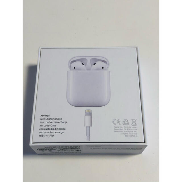 【正規品】Apple AirPods with charging case 2