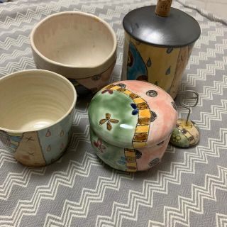 新品✧︎*。キュートな陶芸品♡5点　m.さま♡お取り置き(陶芸)