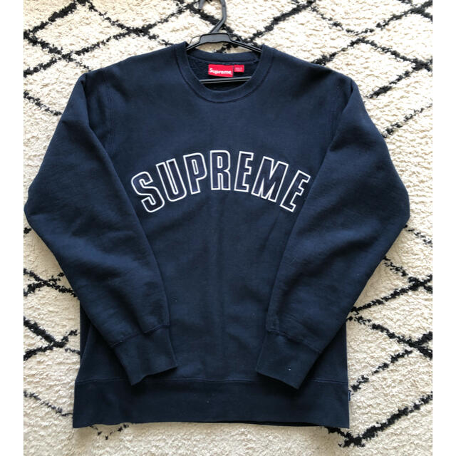 【完売品】supreme Arc Logo Crewneck ネイビー