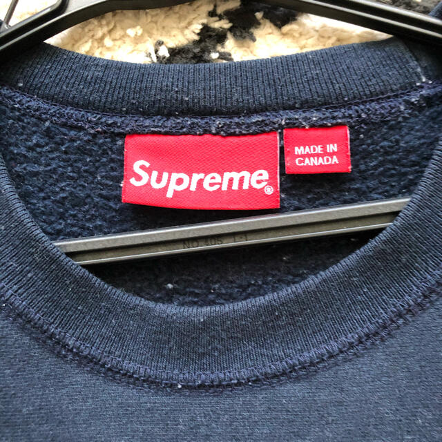 【完売品】supreme Arc Logo Crewneck ネイビー