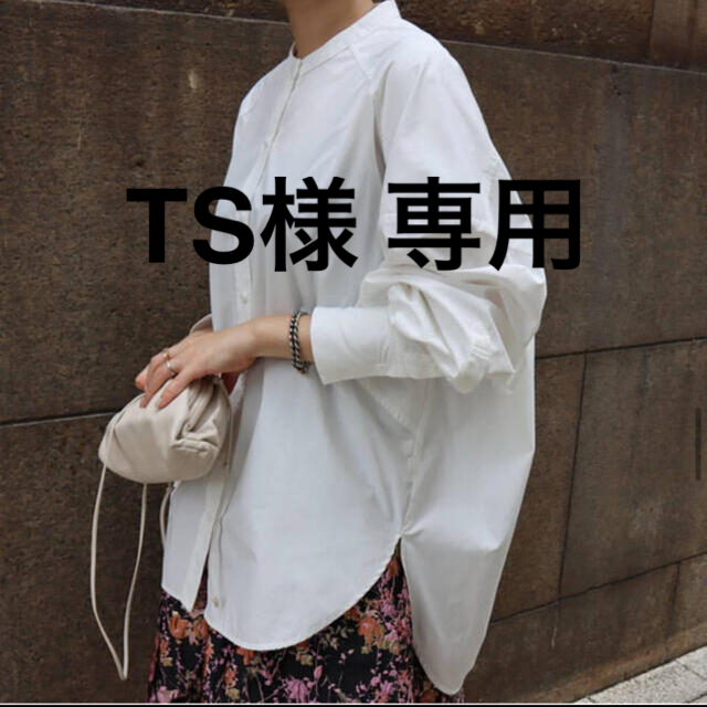 TS様専用　machatt  マチャット　スタンドカラーシャツ レディースのトップス(シャツ/ブラウス(長袖/七分))の商品写真