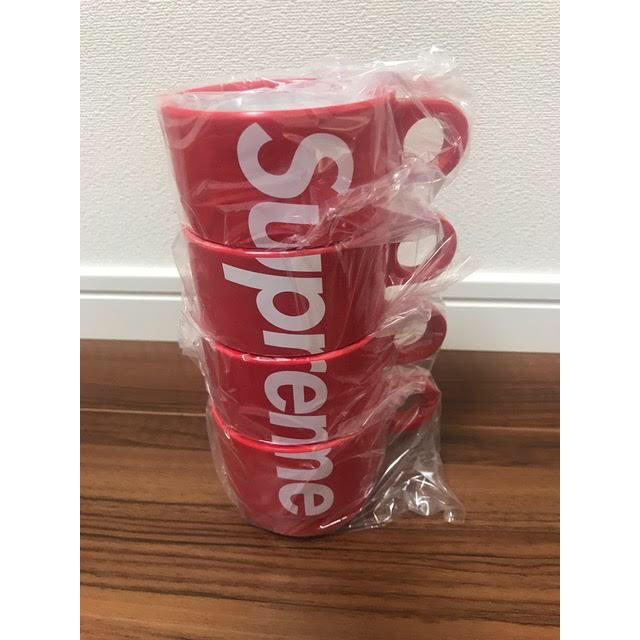 Supreme(シュプリーム)のSupreme Stacking Cups マグカップ  未使用  ボックスロゴ インテリア/住まい/日用品のキッチン/食器(グラス/カップ)の商品写真