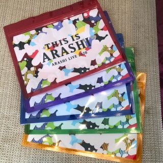 アラシ(嵐)の嵐　This is 嵐　Live グッズ　ジップバッグ　新品(男性アイドル)