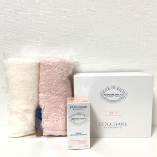 ロクシタン(L'OCCITANE)のロクシタン　レーヌブランシュ　ブライトコンセントレートセラム&ノベルティ(美容液)