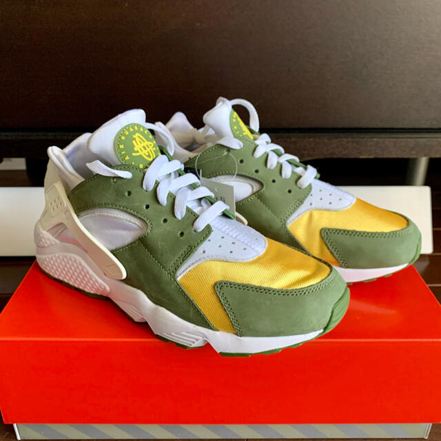 Stussy × NIKE AIR HUARACHE LE 26.5cm 【国内即発送】 7546円引き ...