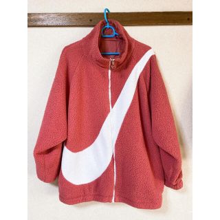 ナイキ(NIKE)のNIKE ナイキ ボア スウッシュ  ジャケット リバーシブル(ブルゾン)