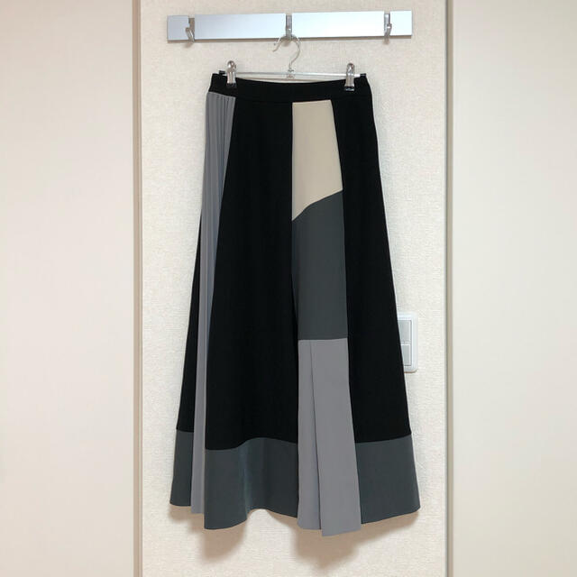 【AMERI（アメリ）】COLOR SCHEME SKIRT ロングスカート