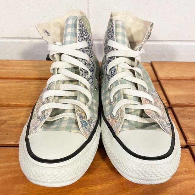 Converse コンバース ハイカット パッチワーク風 スニーカー 22 5cmの通販 By はろー コンバースならラクマ