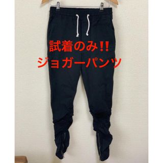 エイチアンドエム(H&M)の新品未使用‼️(試着のみ) H&M ジョガーパンツ ブラック(ワークパンツ/カーゴパンツ)