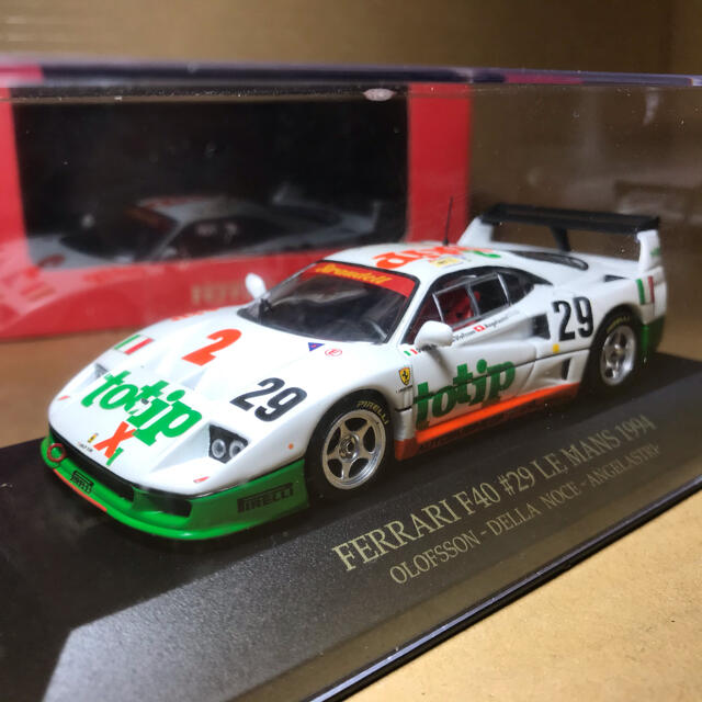 Ferrari(フェラーリ)のイクソ　1/43 フェラーリ  F40 ルマン　1994 ミニカー  エンタメ/ホビーのおもちゃ/ぬいぐるみ(ミニカー)の商品写真