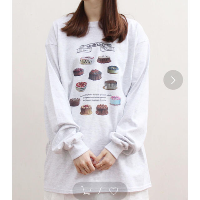 fig London(フィグロンドン)の新品　fig London cake long sleeve アッシュグレー メンズのトップス(Tシャツ/カットソー(七分/長袖))の商品写真